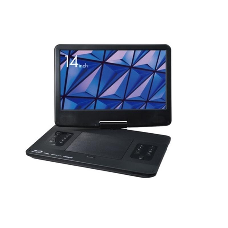 Qriom ポータブル ブルーレイディスクプレーヤー（14インチ） TMB-140C