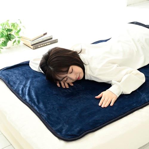 山善 フランネル電気敷毛布 YMS-FK35KK(BL) : ケーズデンキ Yahoo
