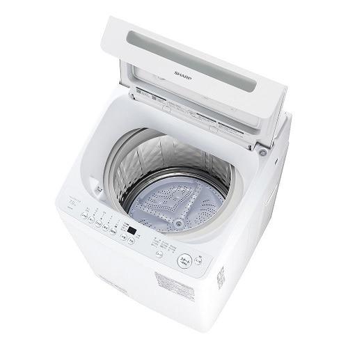 SHARP（シャープ） 全自動洗濯機 ES-GV7K-W : ケーズデンキ Yahoo 