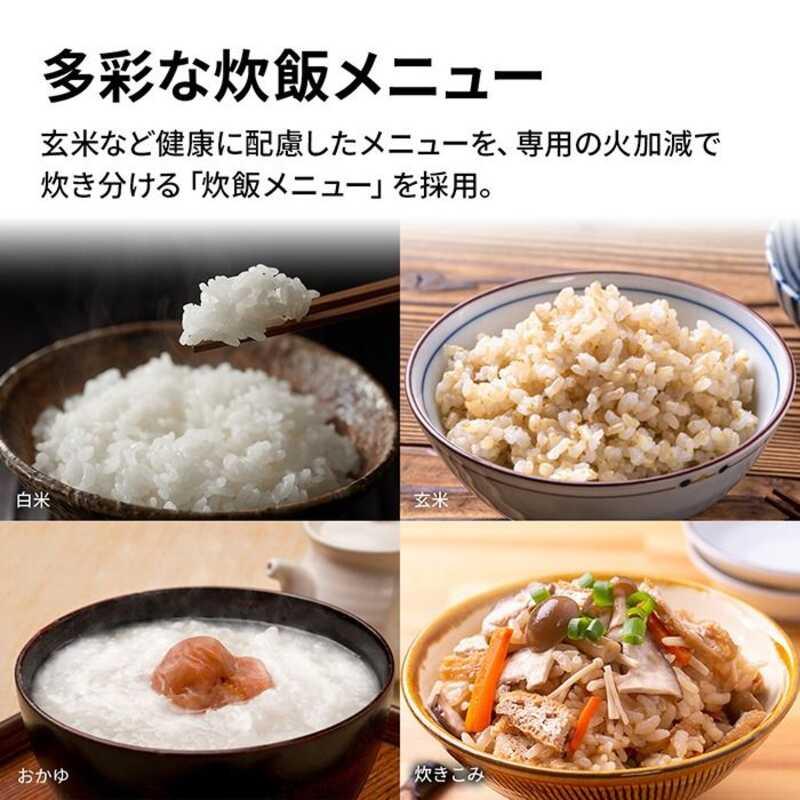SHARP（シャープ） KS-CS05J-W マイコンジャー炊飯器 ホワイト系 炊飯