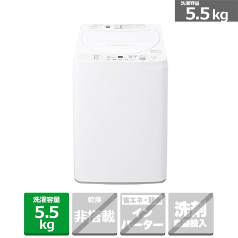 SHARP（シャープ） 全自動洗濯機 ES-GE5K-W : ケーズデンキ Yahoo 
