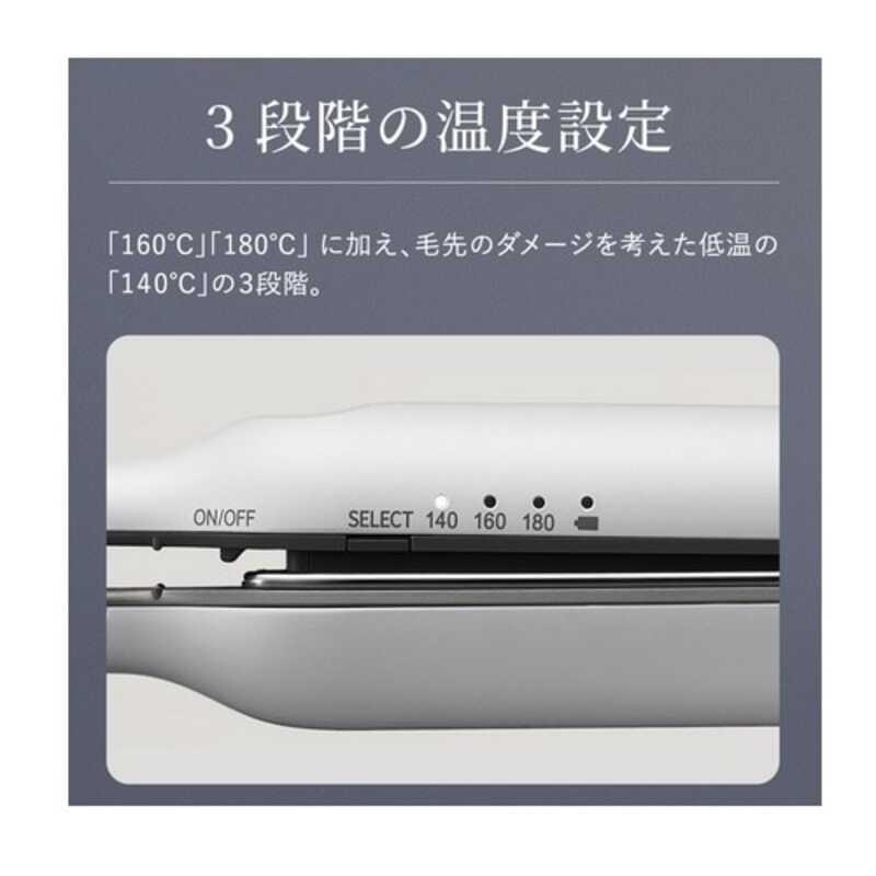 SHARP（シャープ） パワーモバイルコードレスアイロン IB-S510B-W