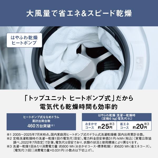 Panasonic（パナソニック） ななめドラム洗濯乾燥機 LXシリーズ NA