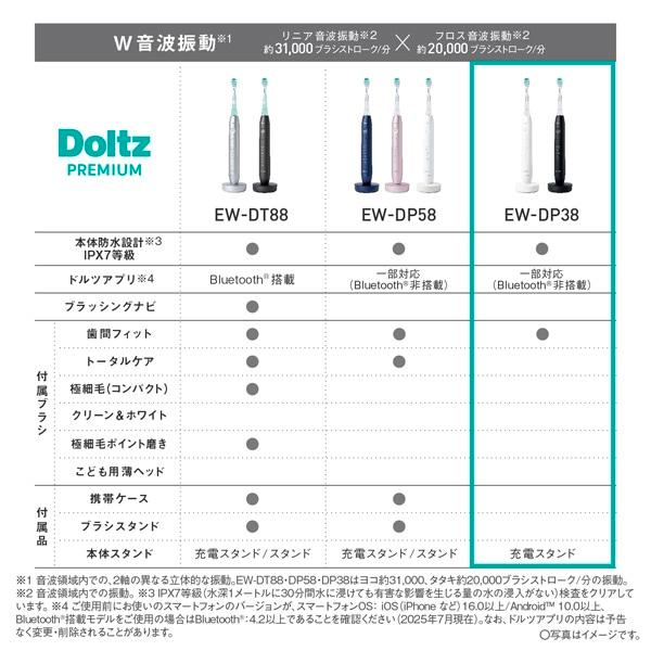 5年間無料保証）Panasonic（パナソニック） ドルツプレミアム W音波