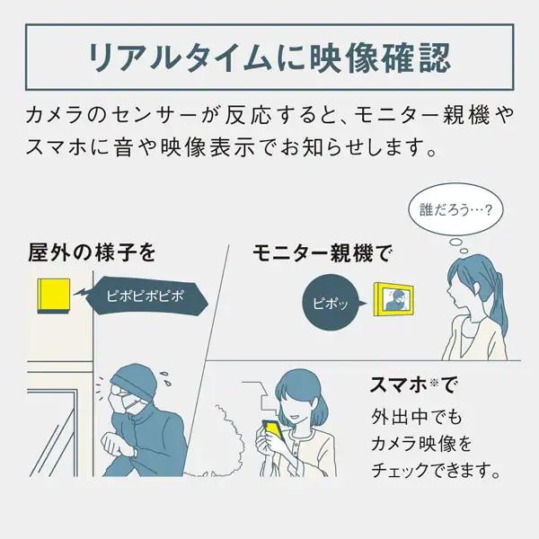 Panasonic（パナソニック） 屋外センサーカメラ VL-CX800K-H