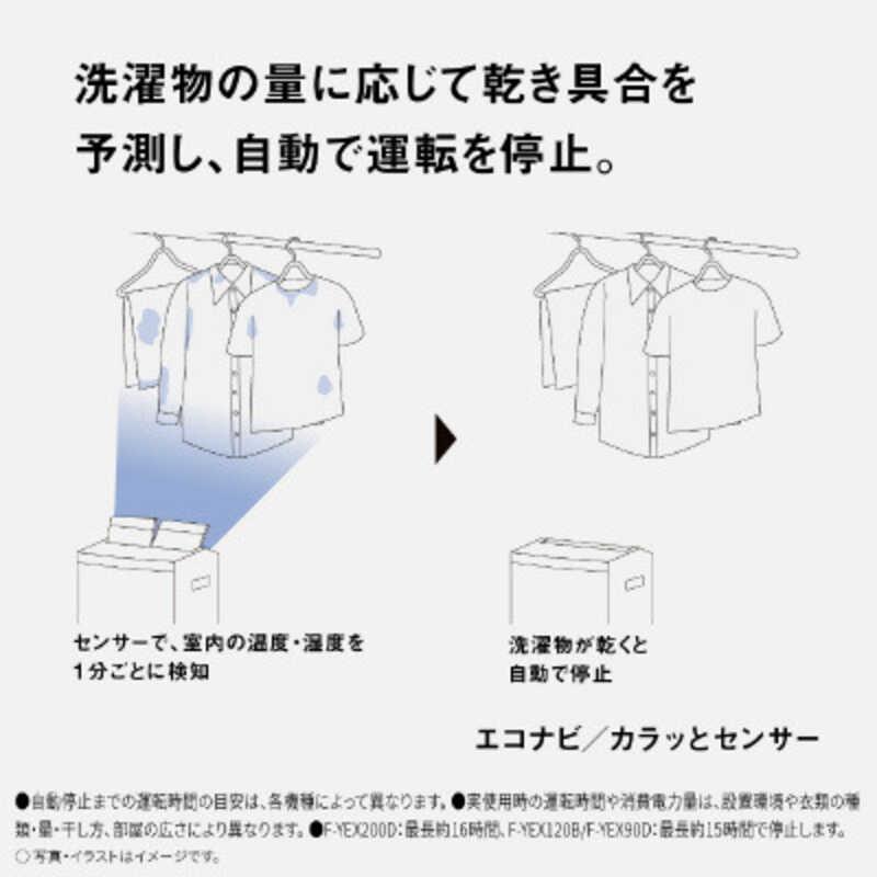 Panasonic（パナソニック） エコ・ハイブリッド方式 衣類乾燥除湿機 F