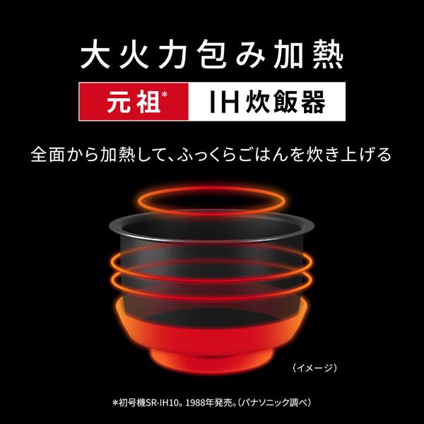 Panasonic（パナソニック） 可変圧力IHジャー炊飯器 SR-N518E-K