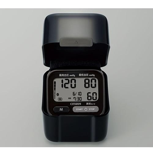 シチズン・システムズ 手首血圧計（電池式）Ｂｌｕｅｔｏｏｔｈ対応 CHWH803 ブラック03