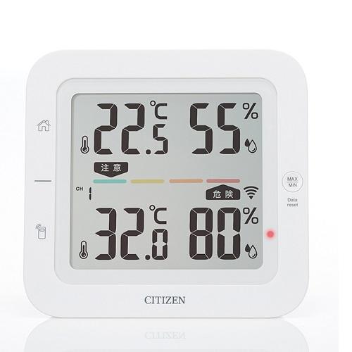 大特価セール シチズン・システムズ シチズンコードレス温湿度計（マルチチャンネル対応） THM527