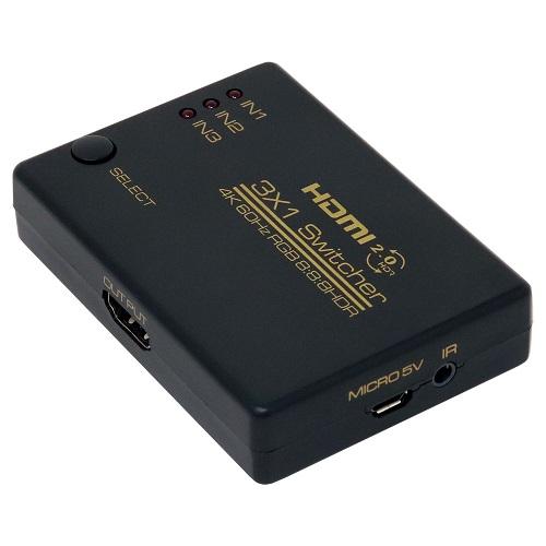 Ainex（アイネックス） HDMI切替器 3入力→1出力 MSW-03A｜ksdenki｜02