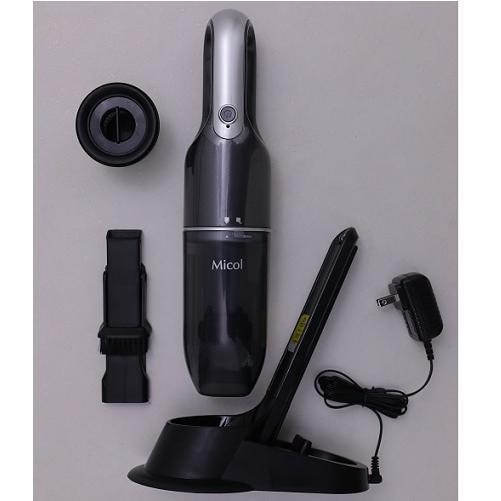 Micol MC-007RD車用掃除機コンパクトコードレスハンディークリーナー Micol MC-007RD ダイレクト式コードレスハンディクリーナー オリジナル