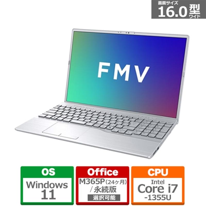 富士通 16型ノートパソコン FMV Note A FMVA76K3SK : ケーズデンキ