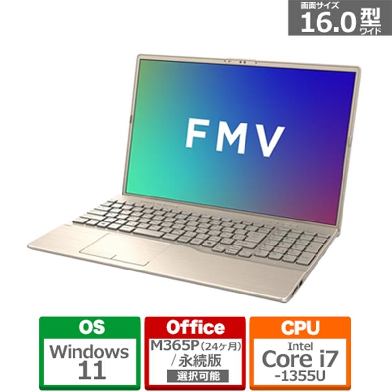 富士通 16型ノートパソコン FMV Note A FMVA76K3GK : ケーズデンキ