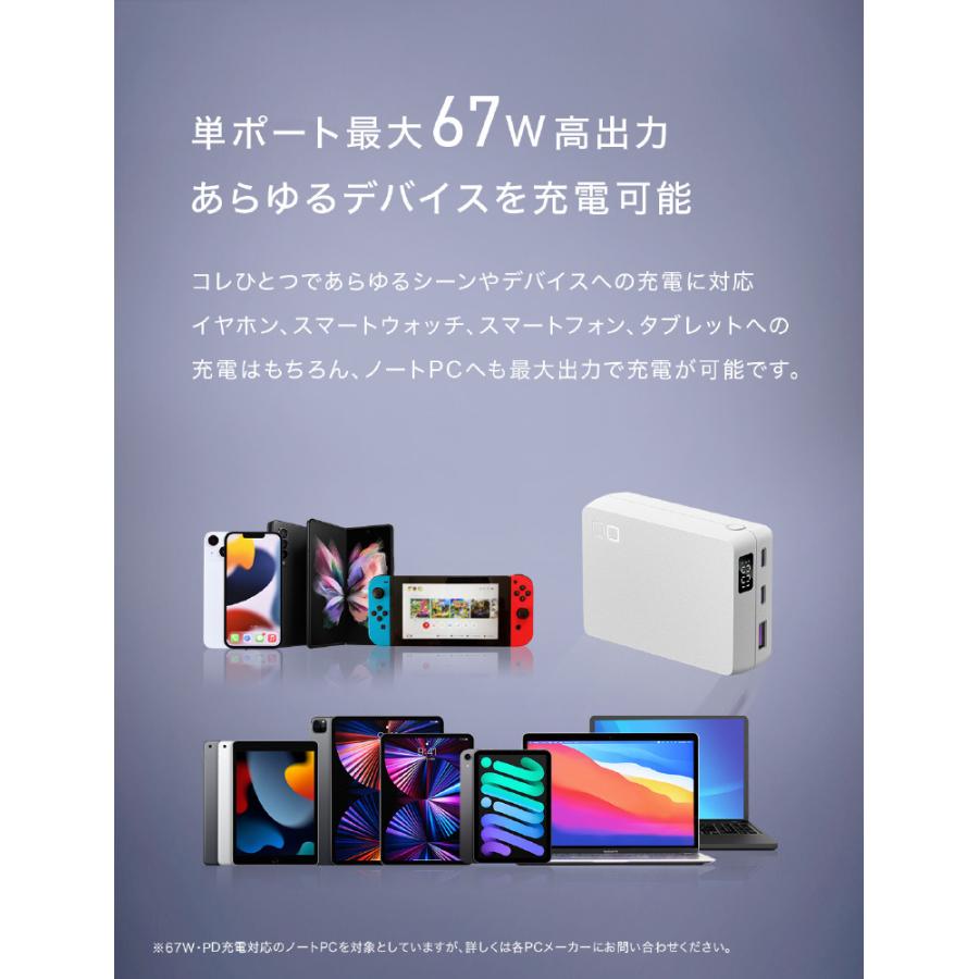 ＣＩＯ モバイルバッテリー SMARTCOBY TRIO CIO-MB67W2C1A-20000-WH |  | 11