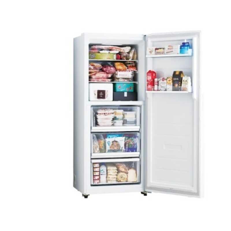 長期無料保証/配送設置無料) Haier（ハイアール） JF-NUF386A(W) 前