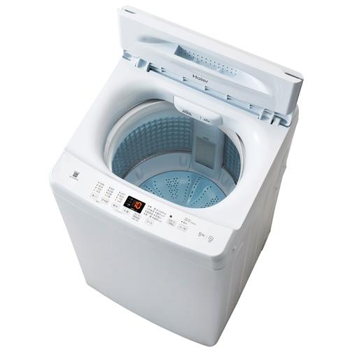 取りに来れる方限定！Haier(ハイアール)の全自動式洗濯機です！ Haier ハイアール 全自動洗濯機 5.0kg ホワイト JW-U50C(W) | 生活家電