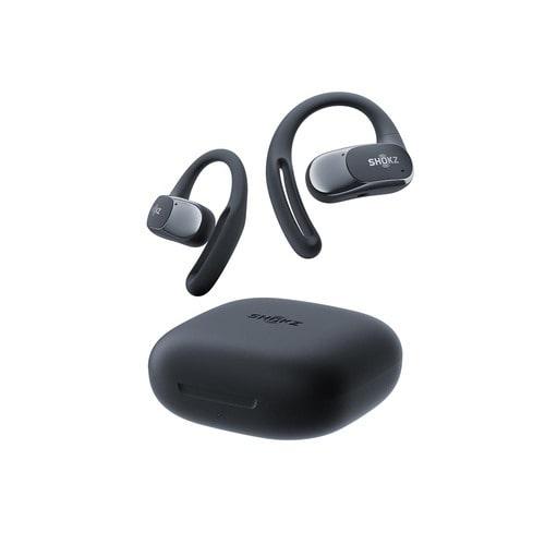 ②SHOKZ OpenFit オープンイヤー型 イヤホン 防水 Amazon.co.jp: Shokz (ショックス) OpenFit 2+ オープンイヤー