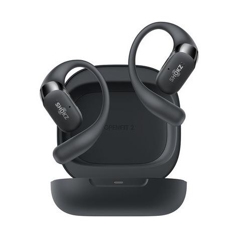 SHOKZ ワイヤレスイヤホン ブラック 収納ケース付き Amazon | Shokz (ショックス) OpenFit・OpenFit 2 用 収納ケース