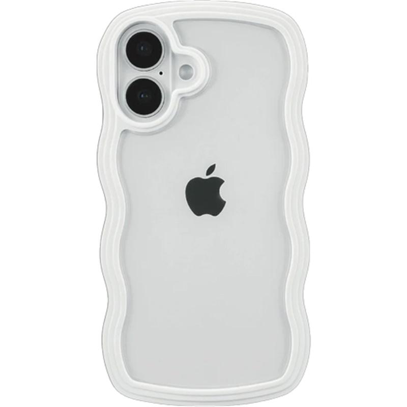 COCOcase iPhone 16用 パステルなくねくねケース 1794-16