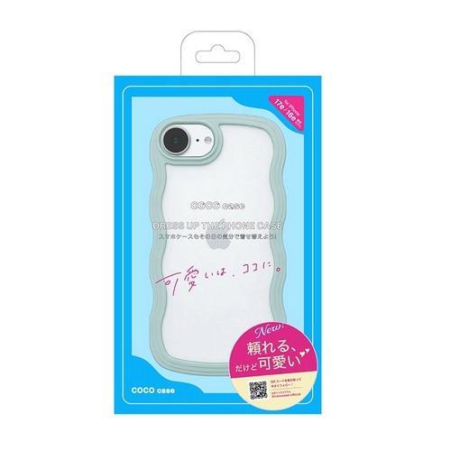 COCOcase iPhone 17e/16e 対応 パステルなくねくねケース 1794