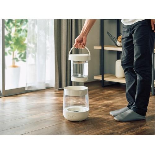 クワッズ ガラススチーム加湿器 GLASS(グラス) QS629IV : ケーズデンキ