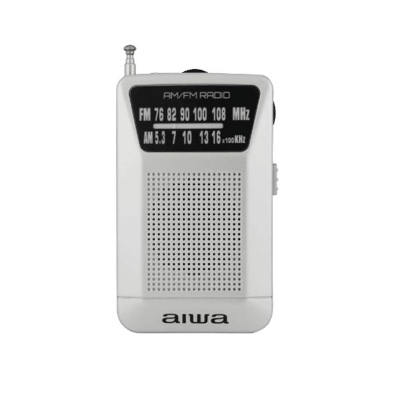 aiwa（アイワ） ポータブルポケットラジオ GAA4-PPR0001(SV 