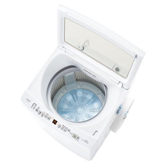 AQUA（アクア） 全自動洗濯機 AQW-V8P(W)｜ksdenki｜02