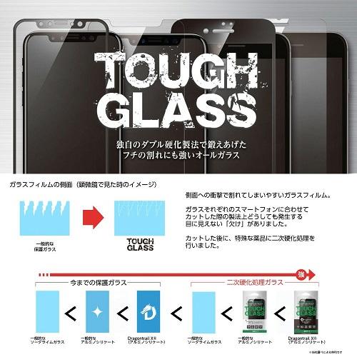 Deff TOUGH GLASS 3D for iPhone SE（第3世代）　ブルーライトカットタイプ DG-IPSE3FB3DF｜ksdenki｜05