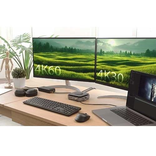 j5 create USB-C 無線充電搭載 12in1 ドッキングステーション (M1/M2