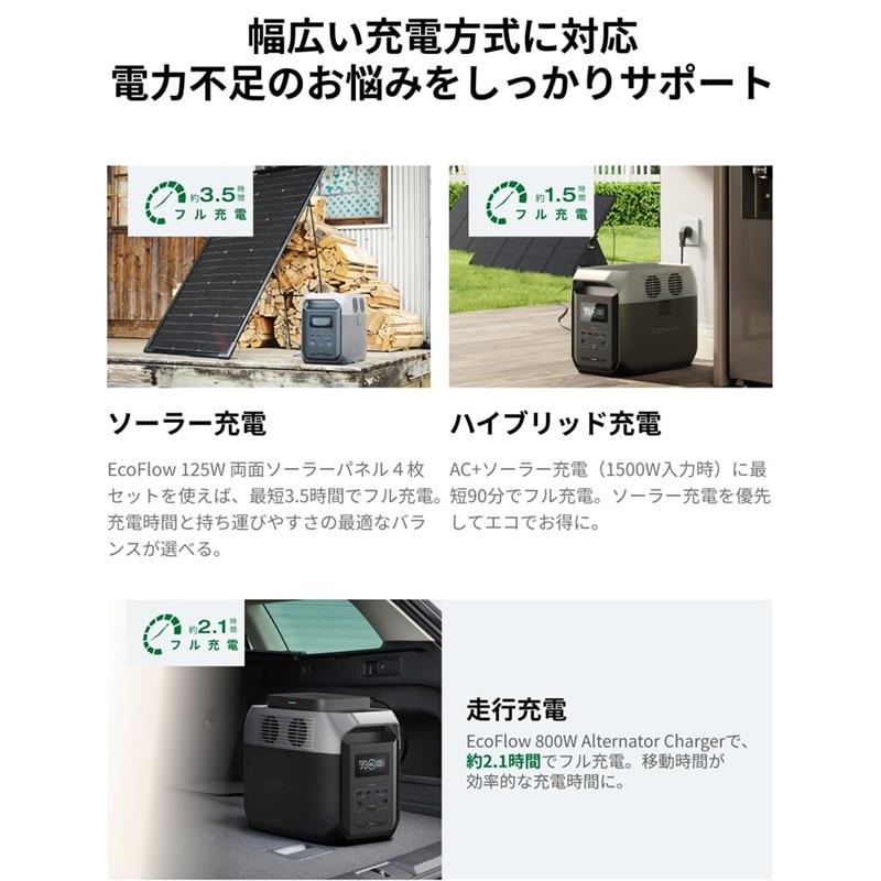 EcoFlow DELTA 3 1500 新品未使用品　バック保証 5年 付 EcoFlow EcoFlow DELTA 3 1500 EFDELTA1500-JP-B-Cbox | ノジマオンライン