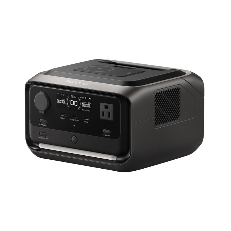 EcoFlow  3 Plus (Wireless) ポータブル電源 EcoFlow（エコフロー） ポータブル電源 RIVER 3 Plus (Wireless