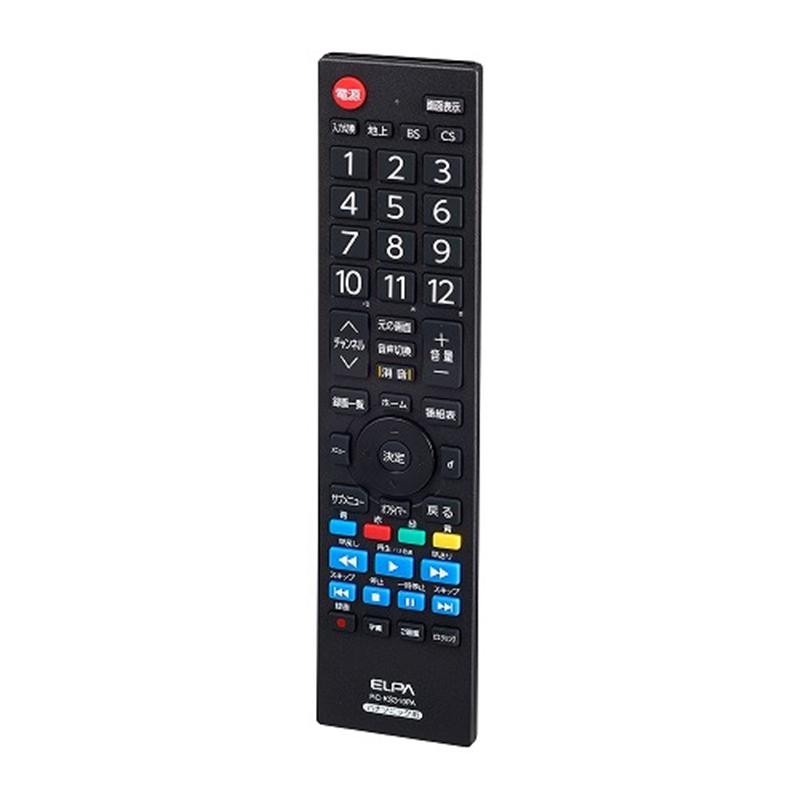 ELPA 抗菌テレビリモコン パナソニック RC-KS310PA ELPA 抗菌テレビリモコン パナソニック RC-KS310PA