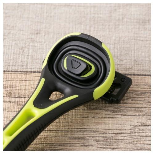 貝印 使い切りT字カミソリ（クロスフィット黒黄）替刃4個入 XF5-4BS