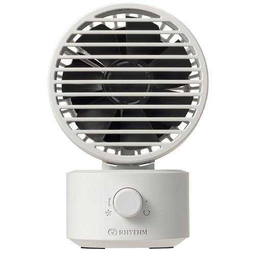 RHYTHM（リズム） 首振り2重反転ミニファン Silky Wind Mini（シルキー