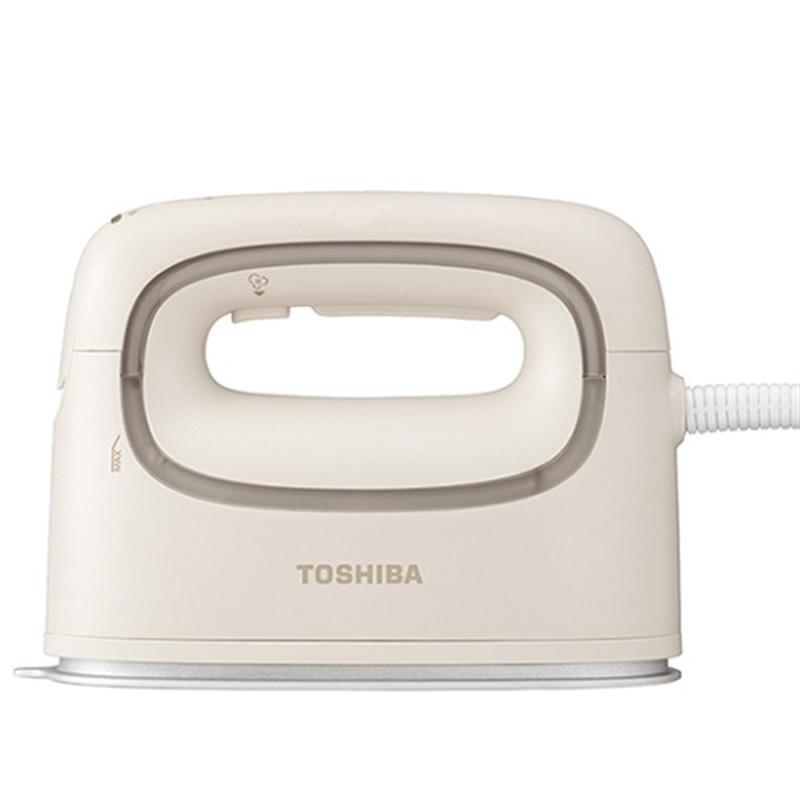 TOSHIBA 衣類スチーマー La・Coo S TAS-V70(N) [ベージュ]の商品画像（Yahoo!ショッピング）