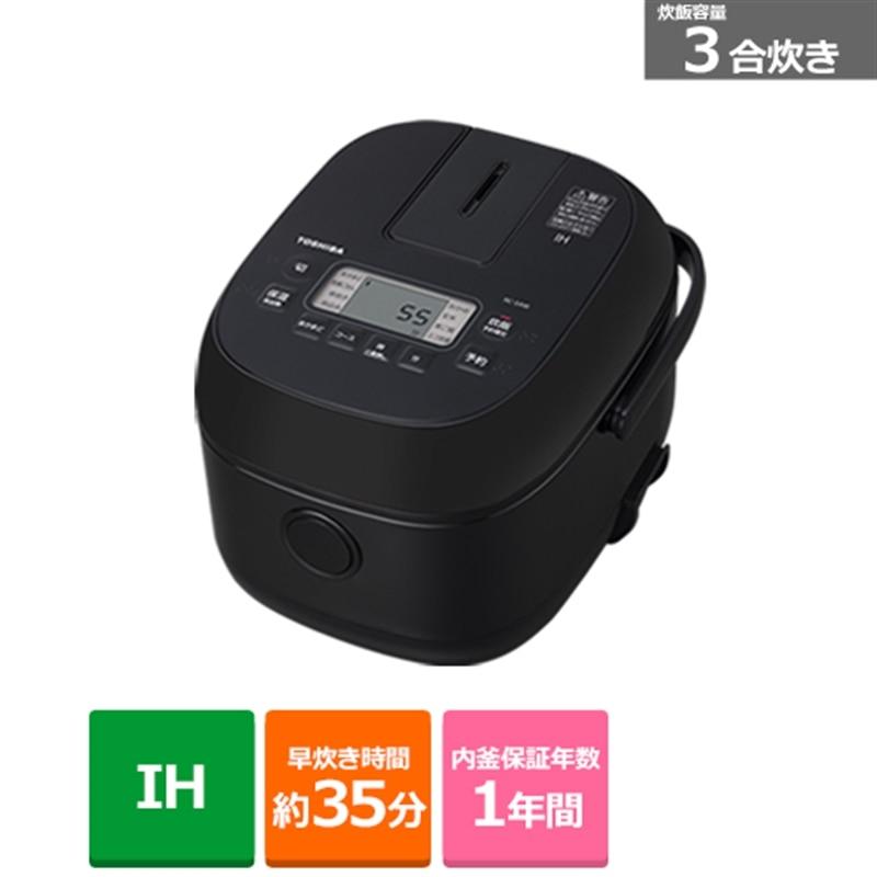 炊飯器 東芝 RC-5XW(K) [ブラック]の商品画像（Yahoo!ショッピング）