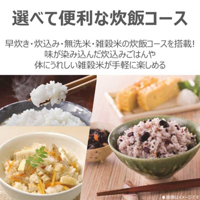 東芝（TOSHIBA） RC-10AMX(K) 炊飯器 ブラック 炊飯容量：5.5合
