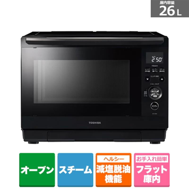 東芝（TOSHIBA） 過熱水蒸気オーブンレンジ（石窯ドーム） ER-D90B(K