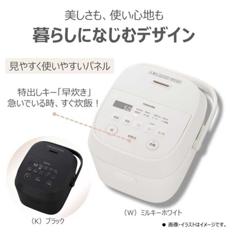 東芝（TOSHIBA） RC-5AMX(W) マイコン炊飯器 炊飯容量：3合