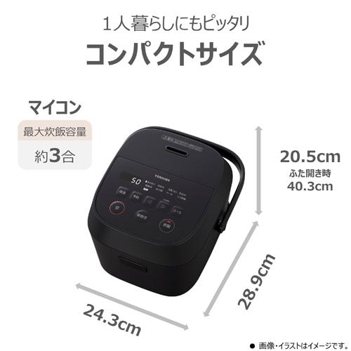 東芝（TOSHIBA） マイコン炊飯器 RC-5AMX(K) : ケーズデンキ Yahoo