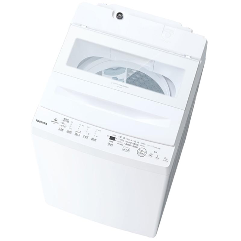 東芝（TOSHIBA） 全自動洗濯機 ZABOON AW-7DH6(W) : ケーズデンキ