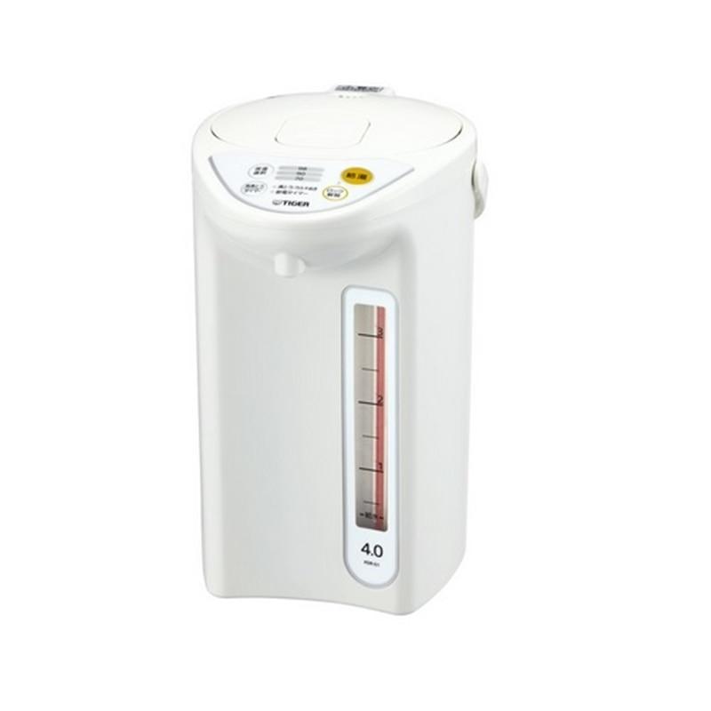 タイガー魔法瓶 TIGER マイコン電動ポット 4.0L ホワイト PDR-G401Wの商品画像（Yahoo!ショッピング）