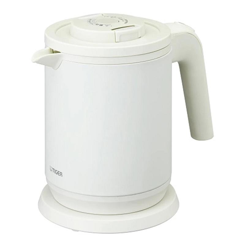 TIGER 電気ケトル 6SAFE+ PCK-A081-WM [マットホワイト]の商品画像（Yahoo!ショッピング）