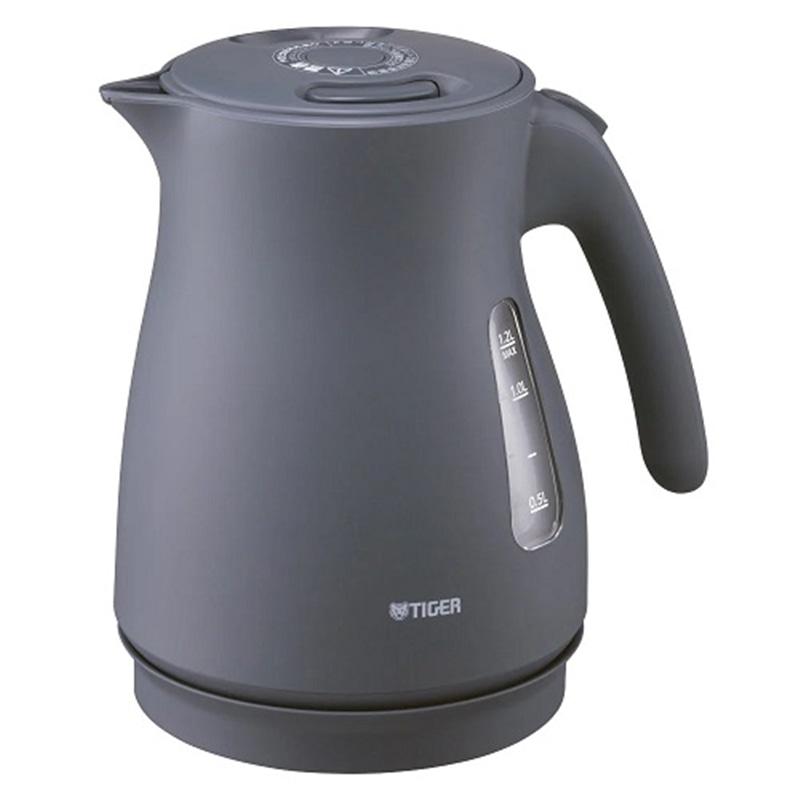 TIGER 電気ケトル QUICK&SAFE+ PCV-A120-KN [ナイトブラック]の商品画像（Yahoo!ショッピング）