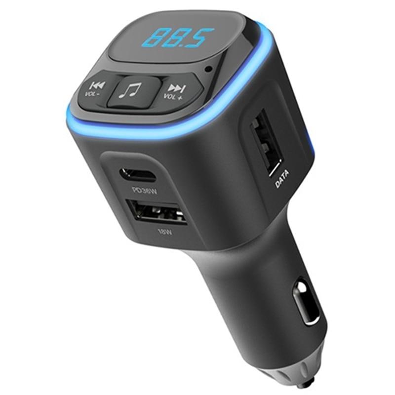 カシムラ FMトランスミッター フルバンド USB2ポート KD-271