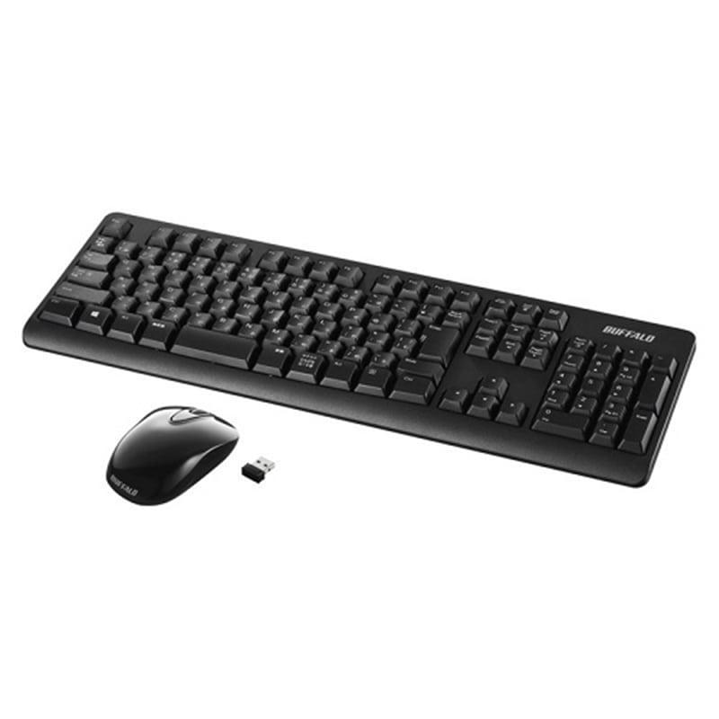 バッファローワイヤレス キーボード コンパクトモデル BS KBW 330 BK