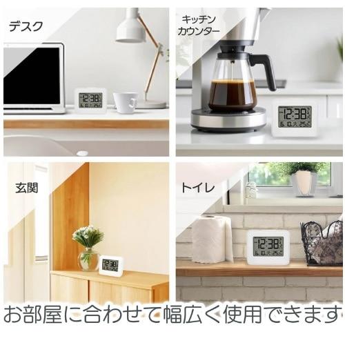 ノア精密 電波目覚まし時計 T799WHZ : ケーズデンキ Yahoo!ショップ