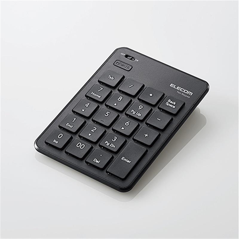 エレコム Ｂｌｕｅｔｏｏｔｈテンキーパッド／パンタグラフ TK-TBP020BK（Yahoo!・ケーズデンキ Yahoo!ショップ）