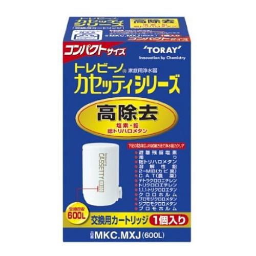 TORAY カセット浄水器カートリッジ MKC-MXJ 4個入り TORAY（東レ） 浄水器カートリッジ MKC.MXJ : ケーズデンキ Yahoo