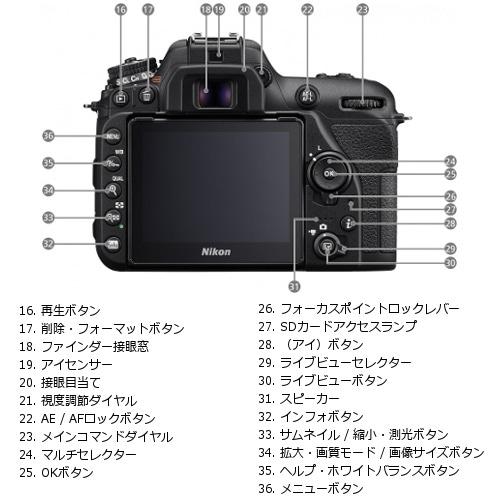 ニコン（Nikon） 一眼レフカメラ ボディ 4K D7500 : ケーズデンキ